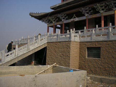 景區青石欄板制作安裝施工